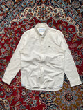 LACOSTE REGULAR FIT WHITE Button Down Shirt - M