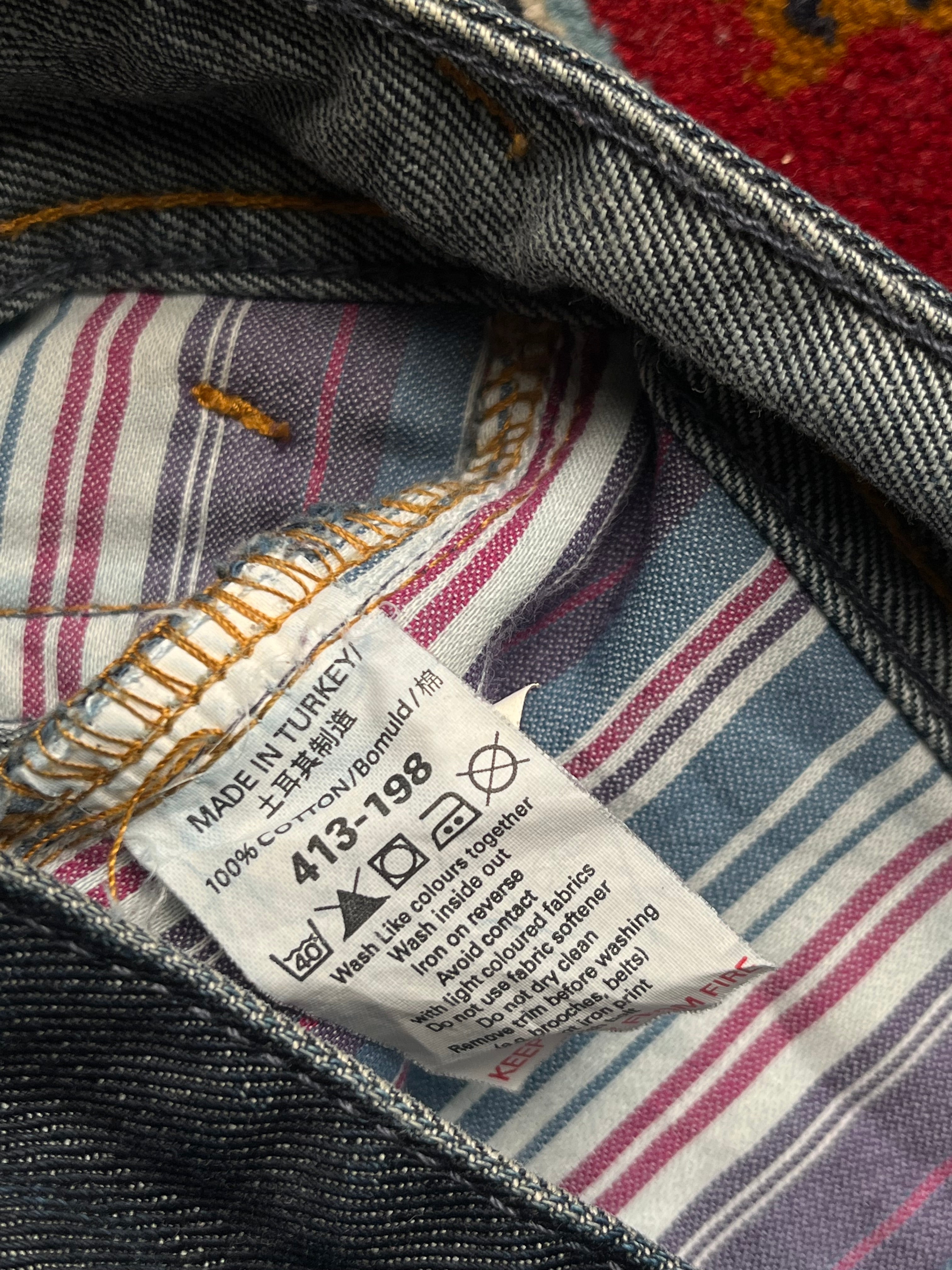 NEXT Vintage Dark Washed Bootcut Jeans - 34