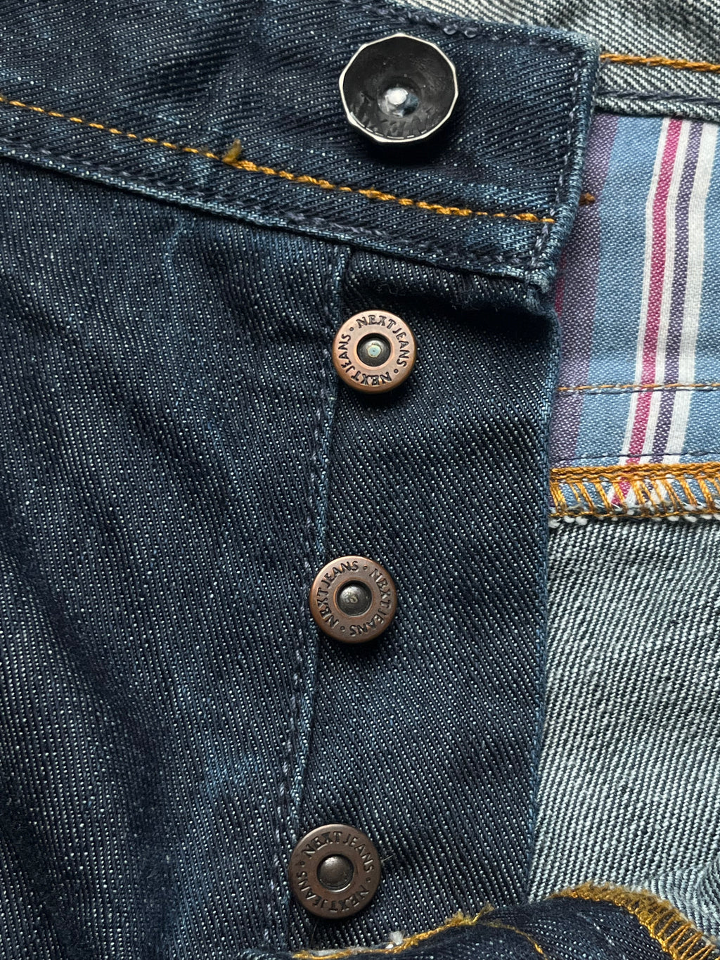 NEXT Vintage Dark Washed Bootcut Jeans - 34