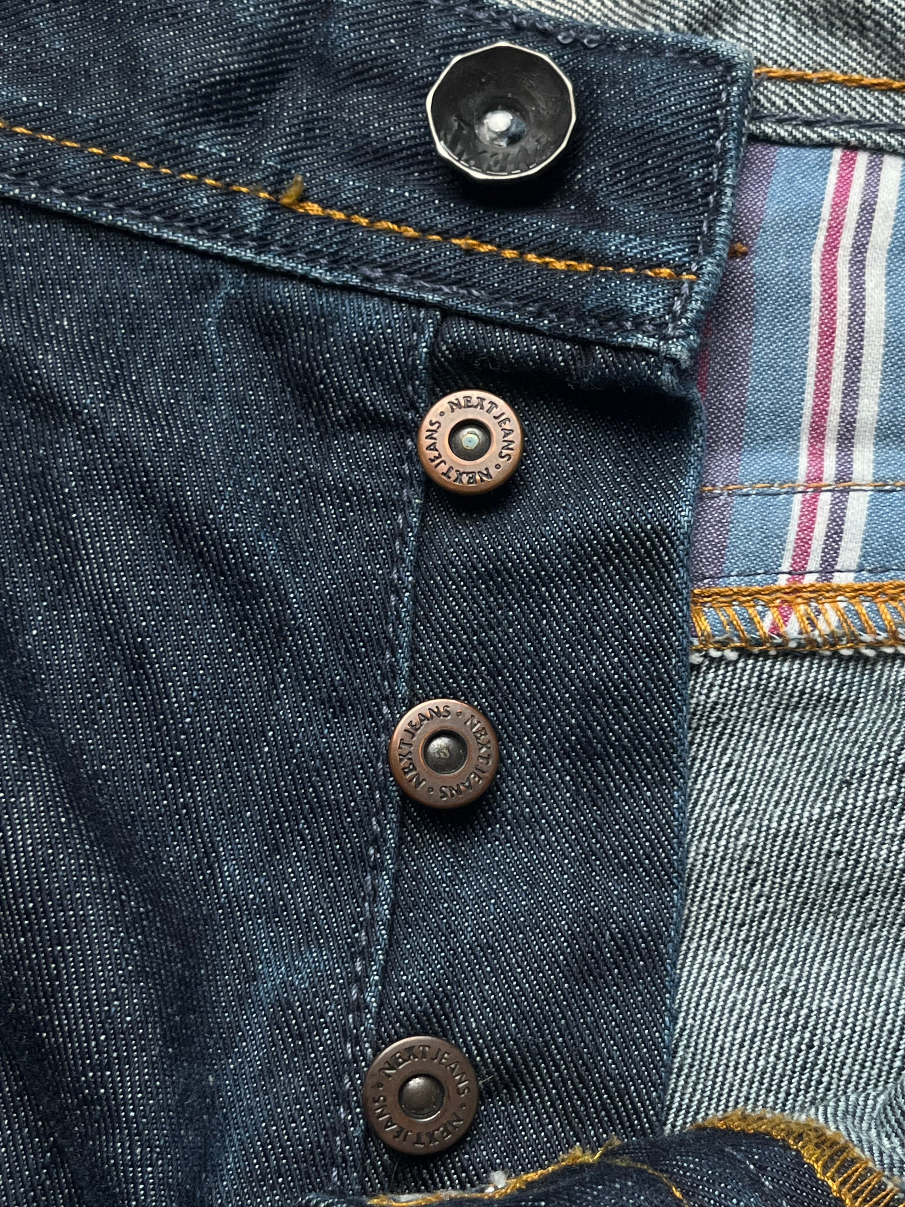 NEXT Vintage Dark Washed Bootcut Jeans - 34
