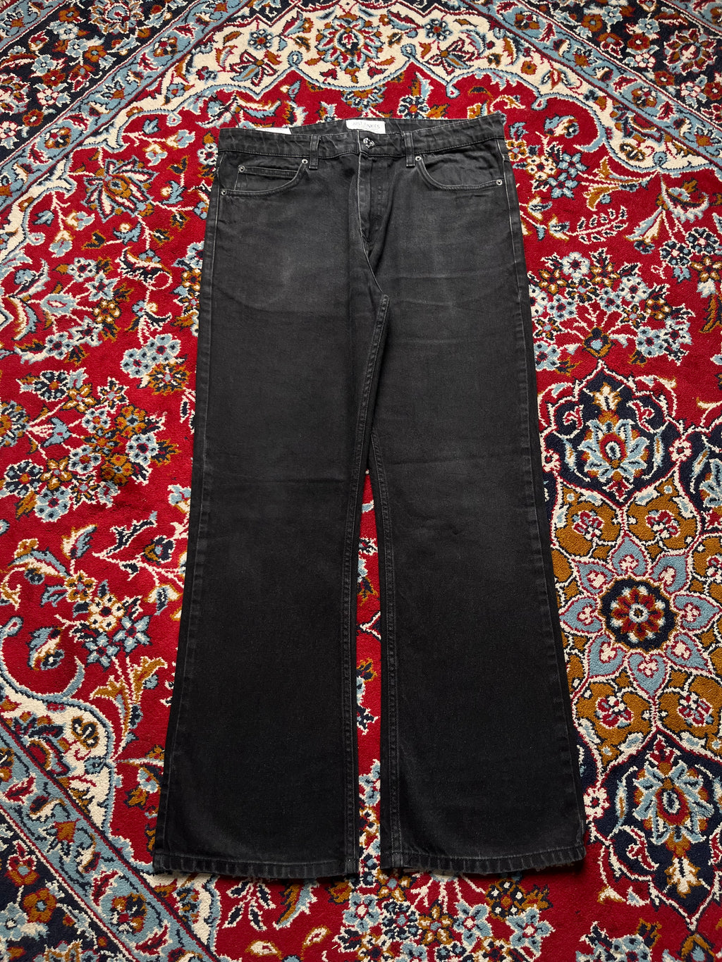 JUST JUNKIES Sonny Black Bootcut Jeans - 34