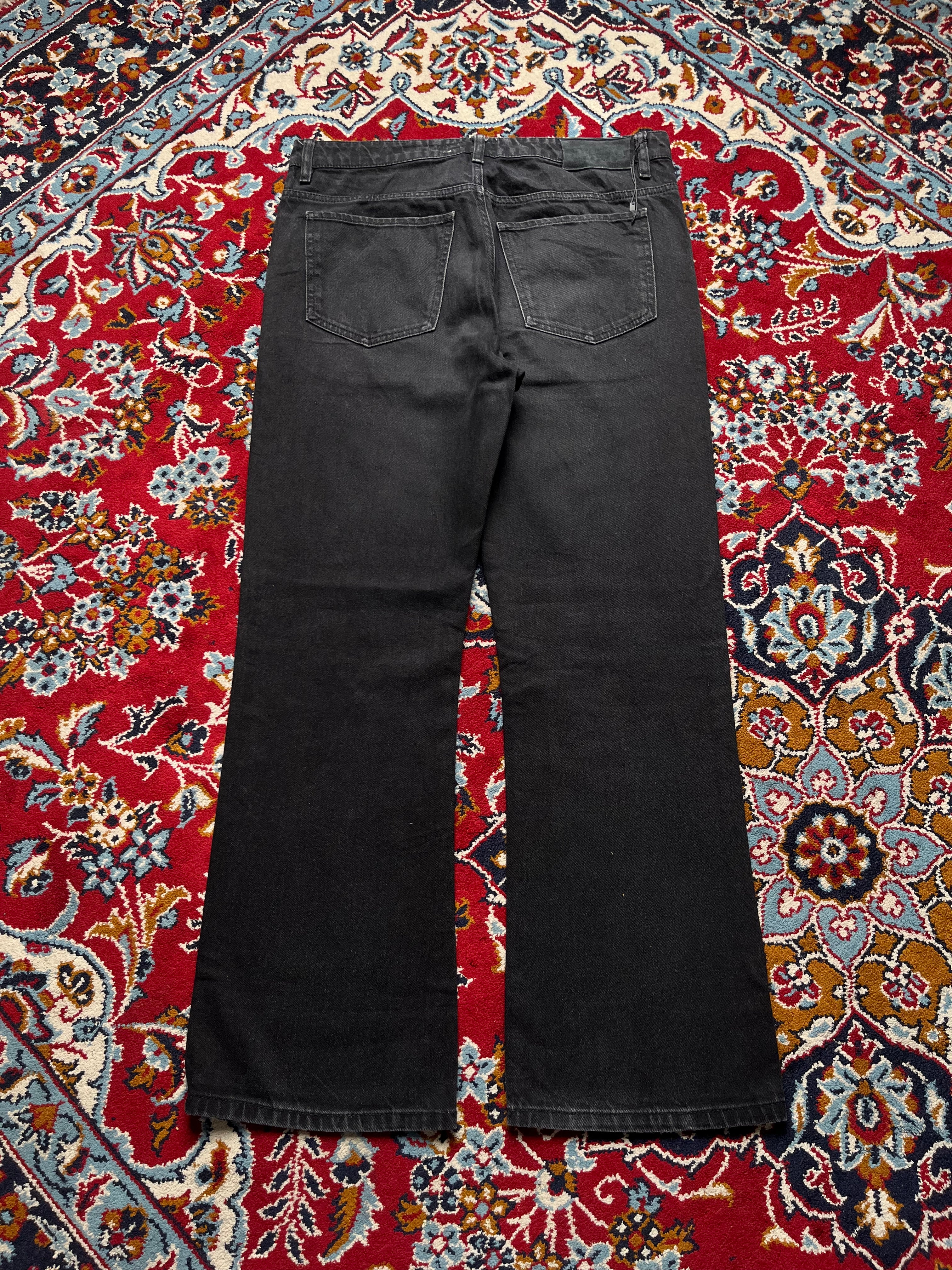 JUST JUNKIES Sonny Black Bootcut Jeans - 34