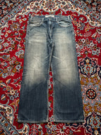 GAP Boot Cut Medium Washed Faded JEANS - 34