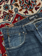 Firetrap Blackseal Vintage Dark Washed Bootcut JEANS - 32