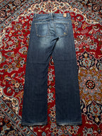Firetrap Blackseal Vintage Dark Washed Bootcut JEANS - 32