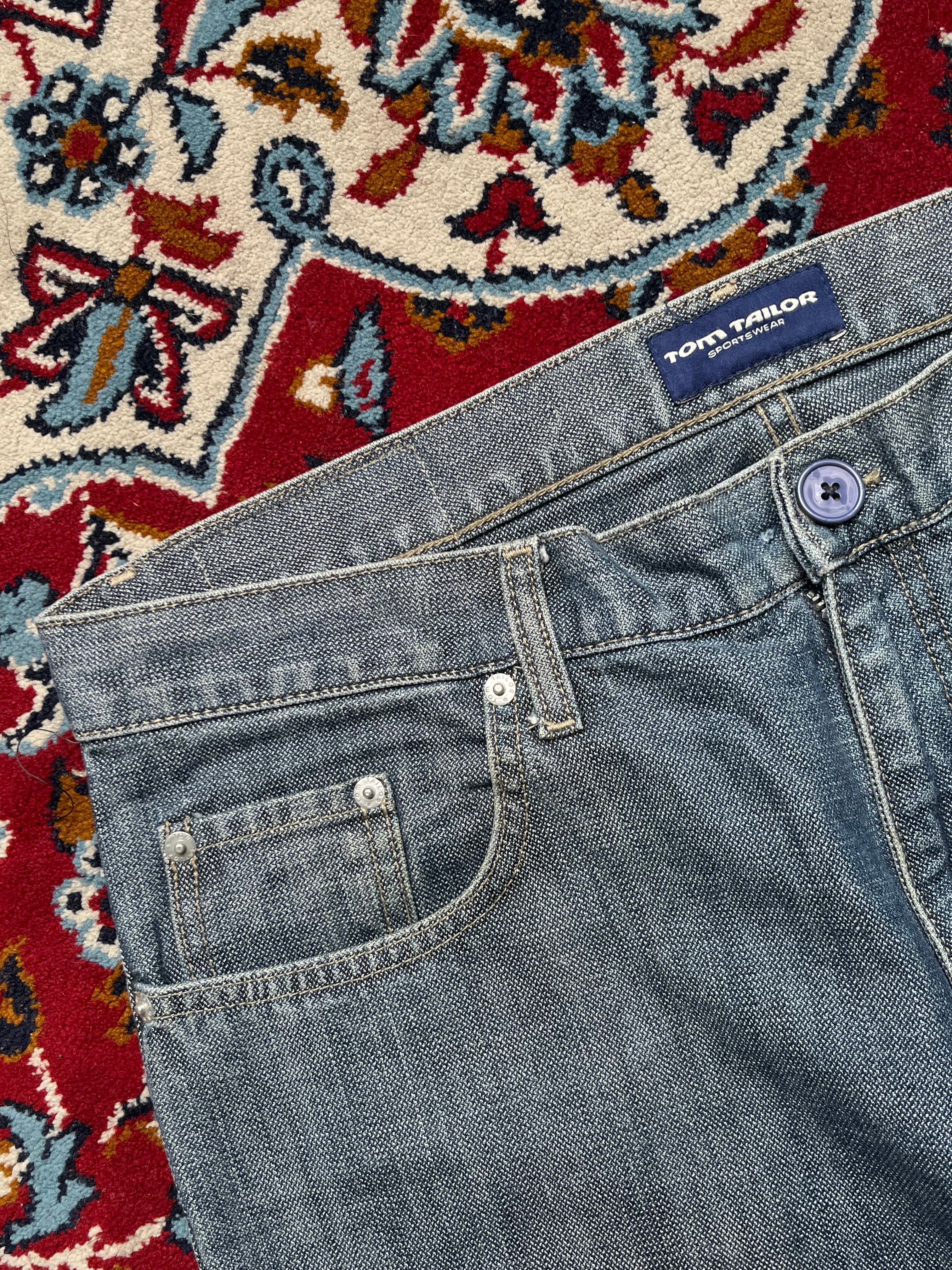 Tom Tailor Vintage Straight Fit Faded JEANS - 34