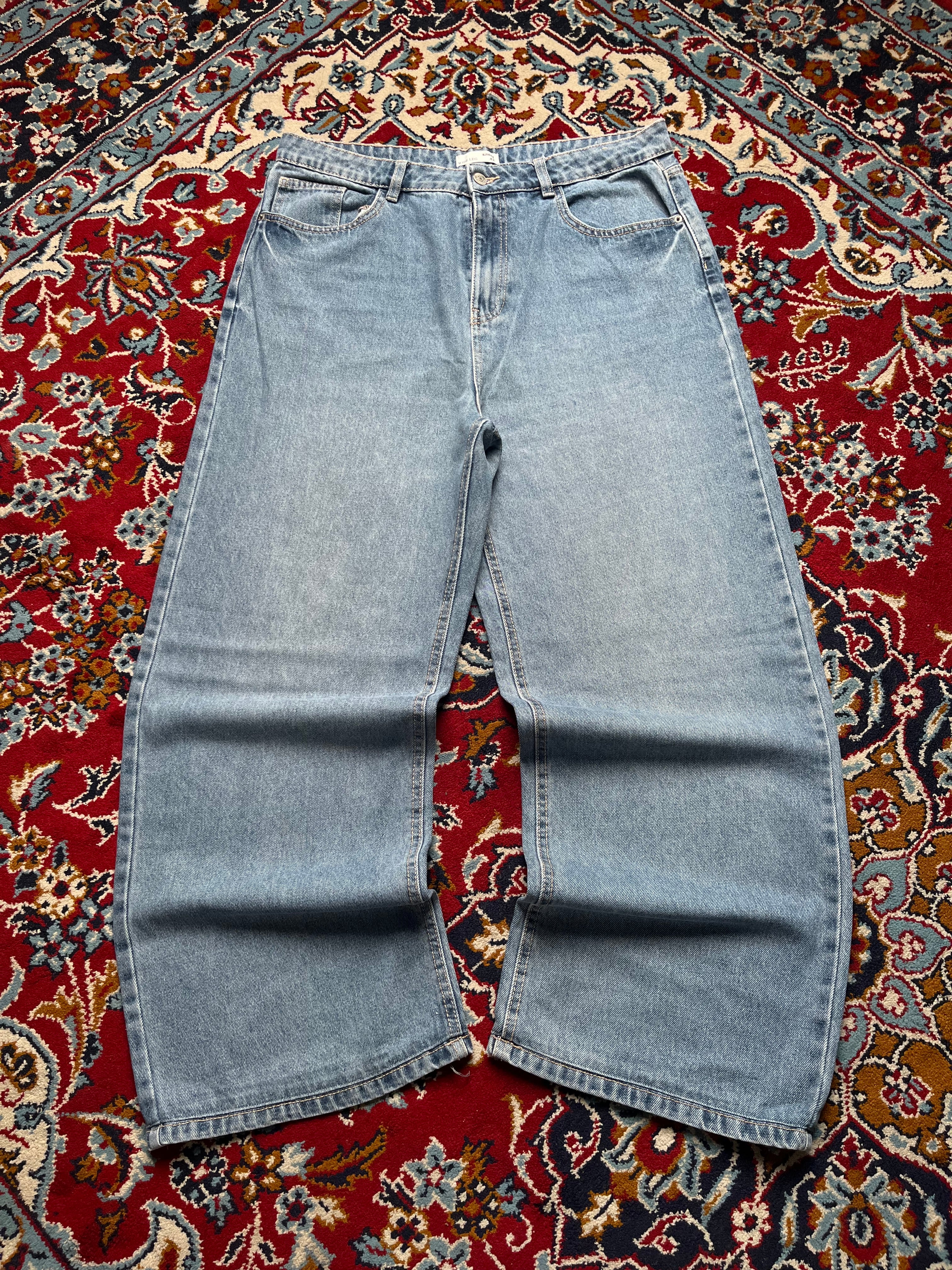 Sinsay Light Washed Baggy Streetwear JEANS - 34