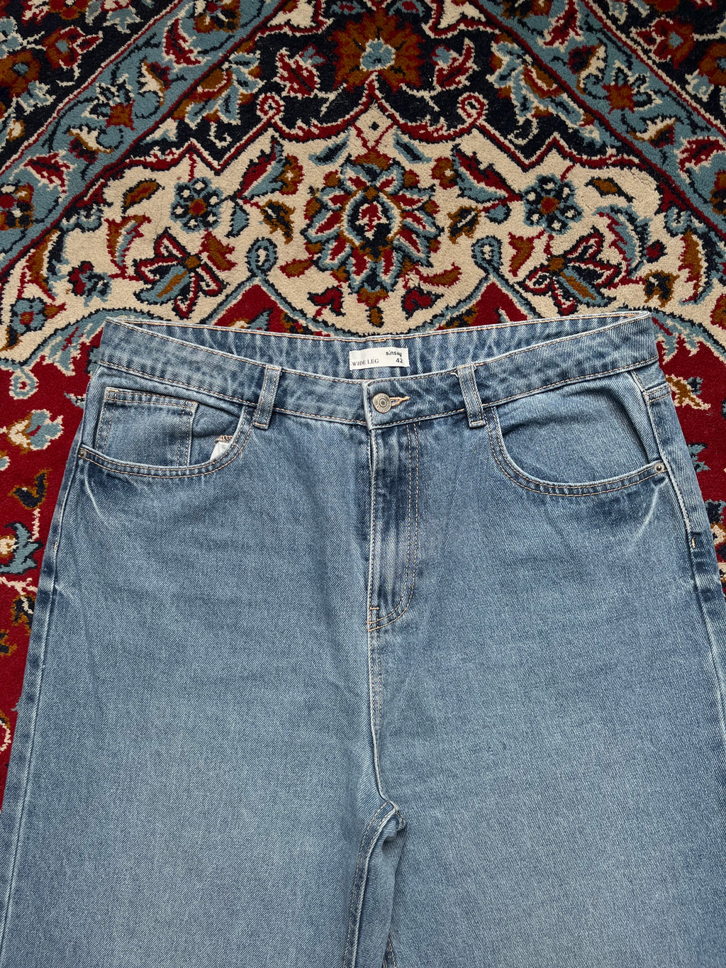 Sinsay Light Washed Baggy Streetwear JEANS - 34
