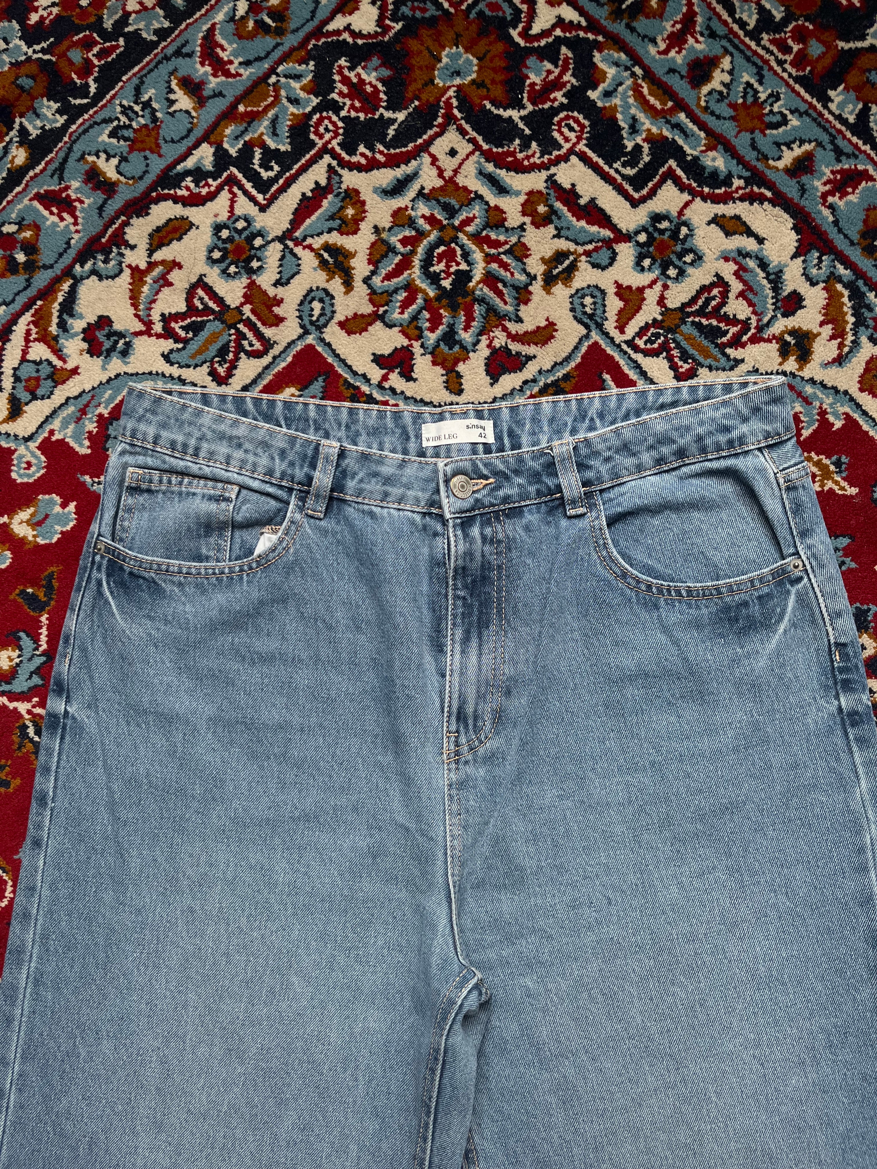 Sinsay Light Washed Baggy Streetwear JEANS - 34