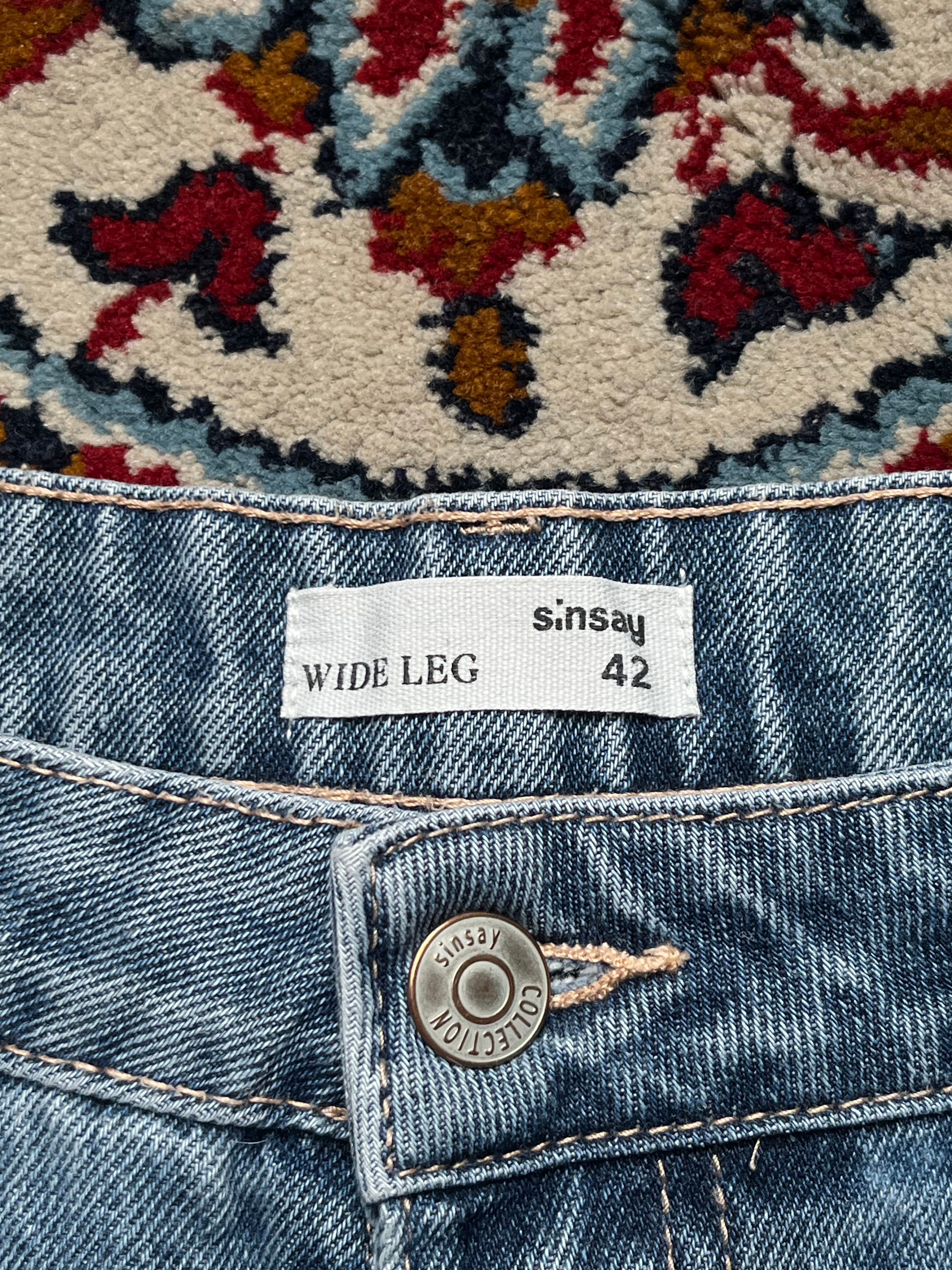 Sinsay Light Washed Baggy Streetwear JEANS - 34