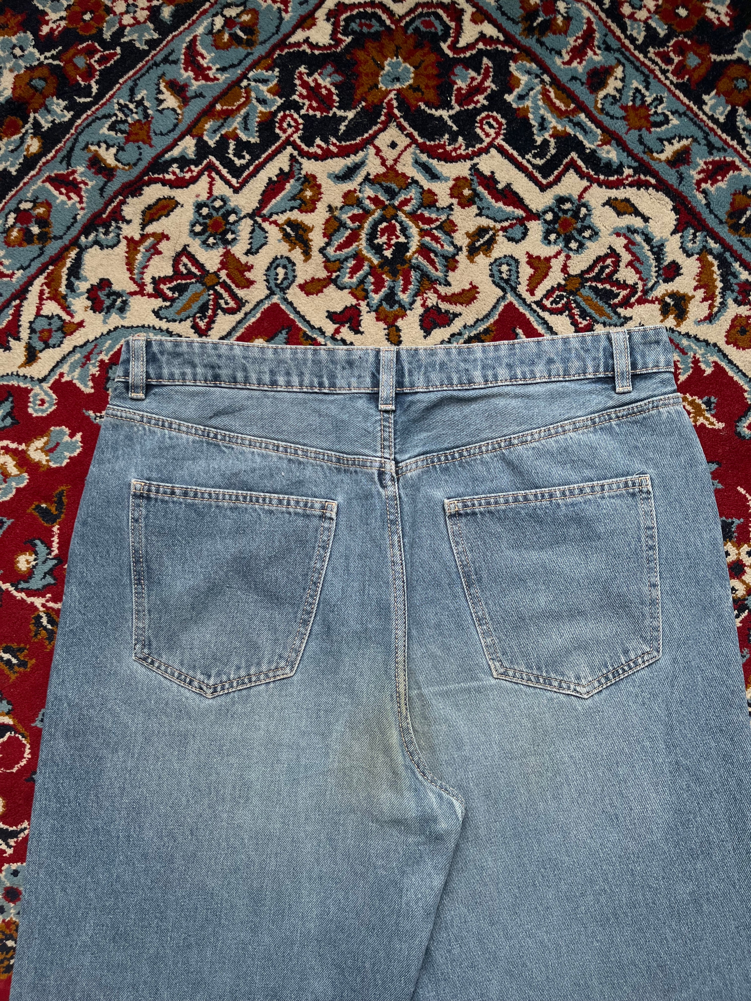 Sinsay Light Washed Baggy Streetwear JEANS - 34