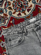 Gina Tricot Grey Acid Washed Baggy Fit Perfect JEANS - 34