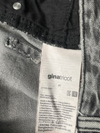 Gina Tricot Grey Acid Washed Baggy Fit Perfect JEANS - 34