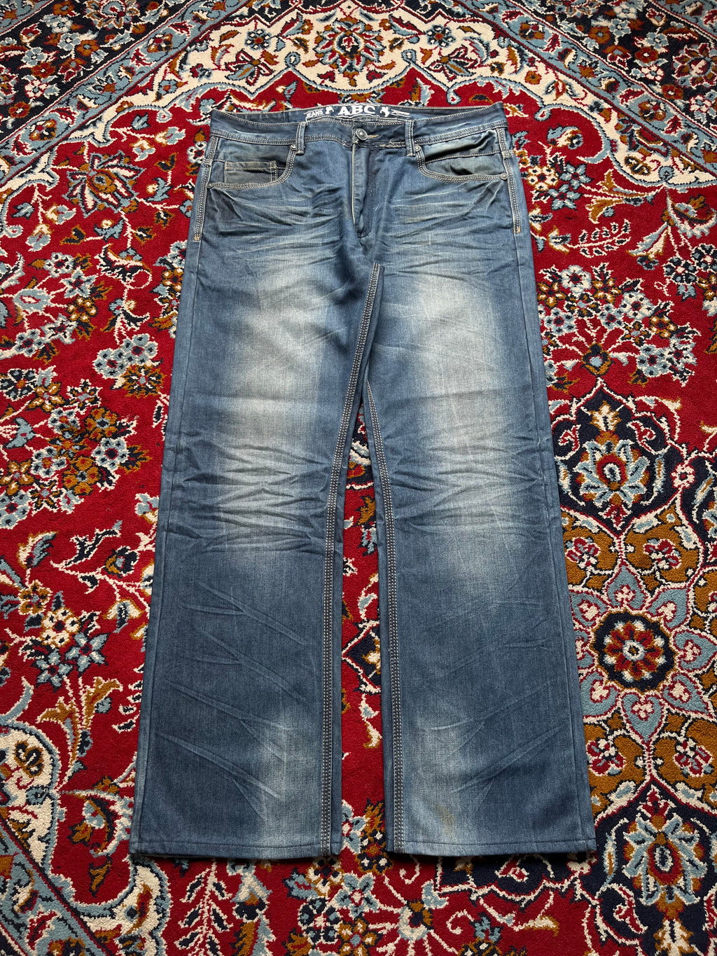 ABC Jeans RAW BB01 Medium Washed Relaxed Bootcut JEANS - 34