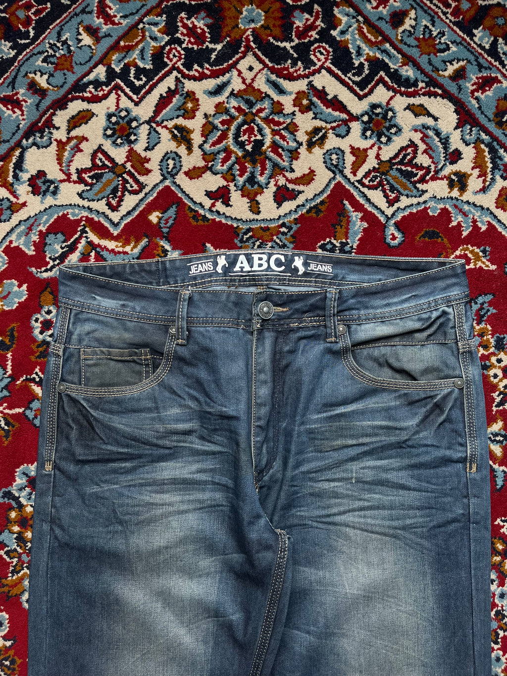 ABC Jeans RAW BB01 Medium Washed Relaxed Bootcut JEANS - 34