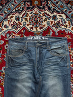 ABC Jeans RAW BB01 Medium Washed Relaxed Bootcut JEANS - 34