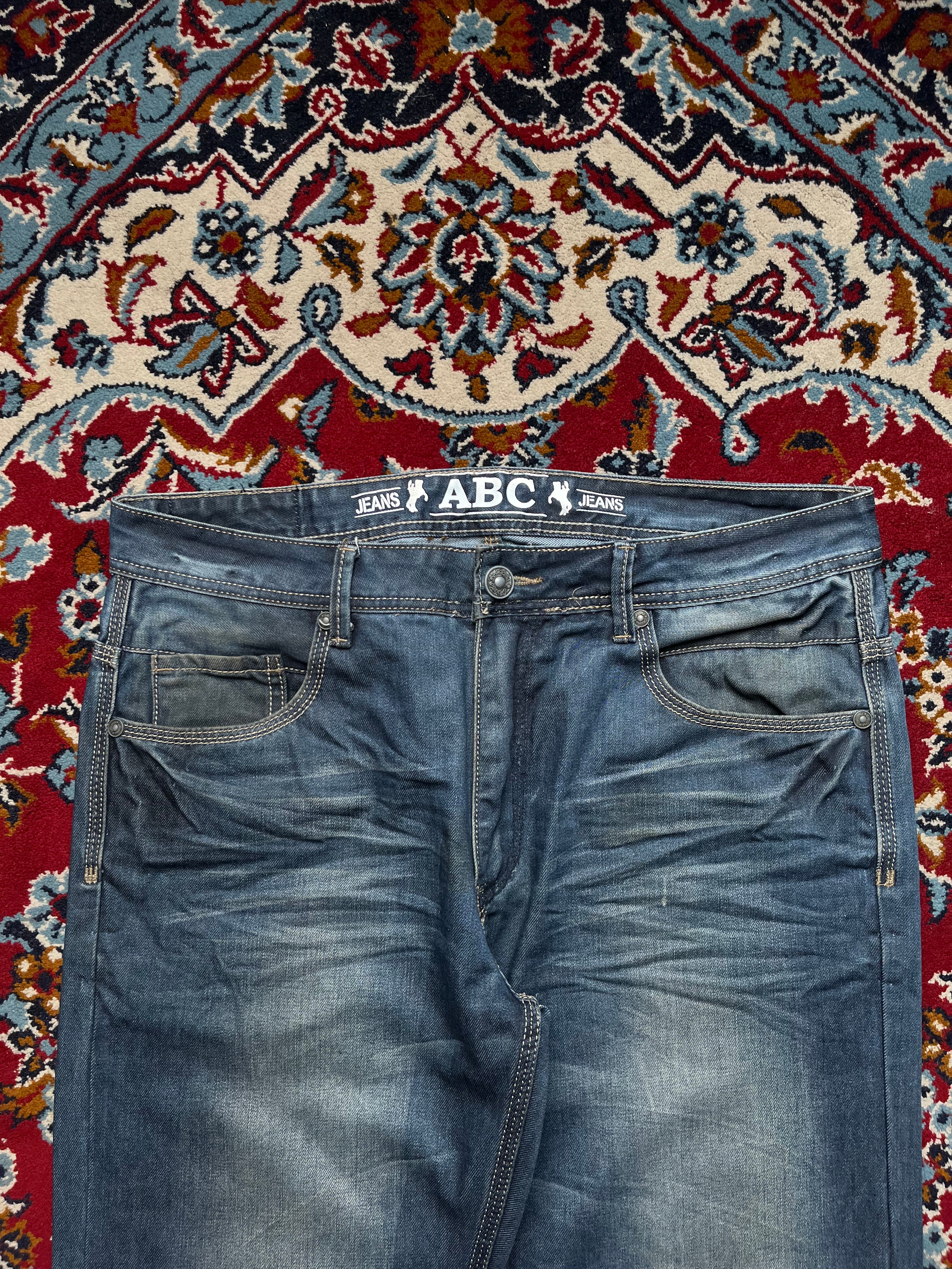 ABC Jeans RAW BB01 Medium Washed Relaxed Bootcut JEANS - 34
