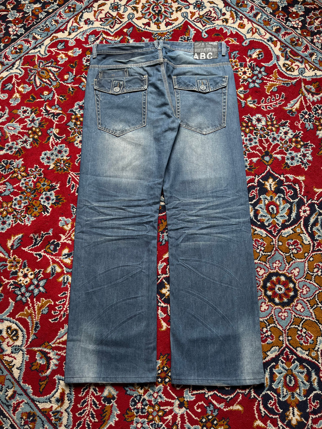 ABC Jeans RAW BB01 Medium Washed Relaxed Bootcut JEANS - 34