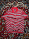 Uniqlo Vintage Striped Knited Polo Tee - M
