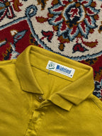 Vintage Lakeland Mustard Yellow Golf Polo TEE - M
