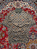 Vintage Bobby Jones All-Over Print Ski & Skate Checkered Polo Tee - M