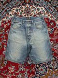 Player One 01 Denim Unit Embroidered Shorts - 32
