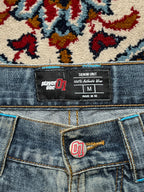 Player One 01 Denim Unit Embroidered Shorts - 32