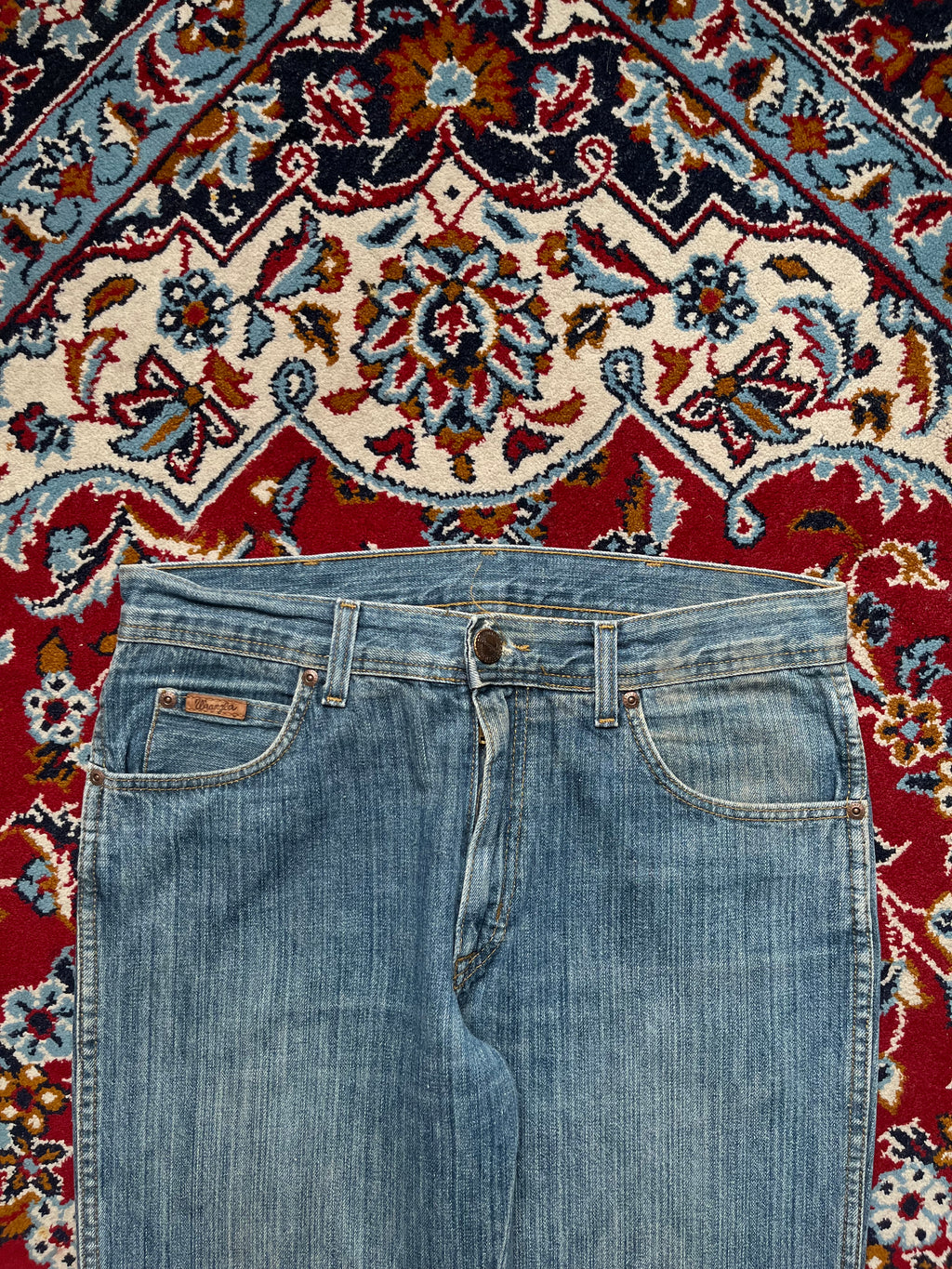 Wrangler Authentics Straight Fit Light Washed Jeans - 30