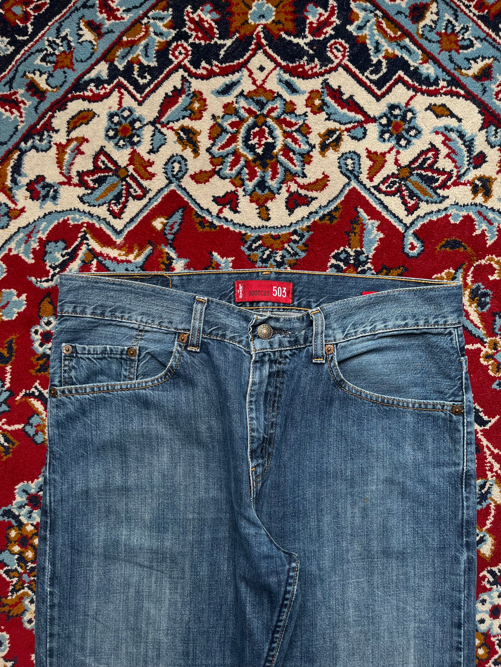 Levi's 503 Vintage Bootcut Medium Washed Jeans - 32