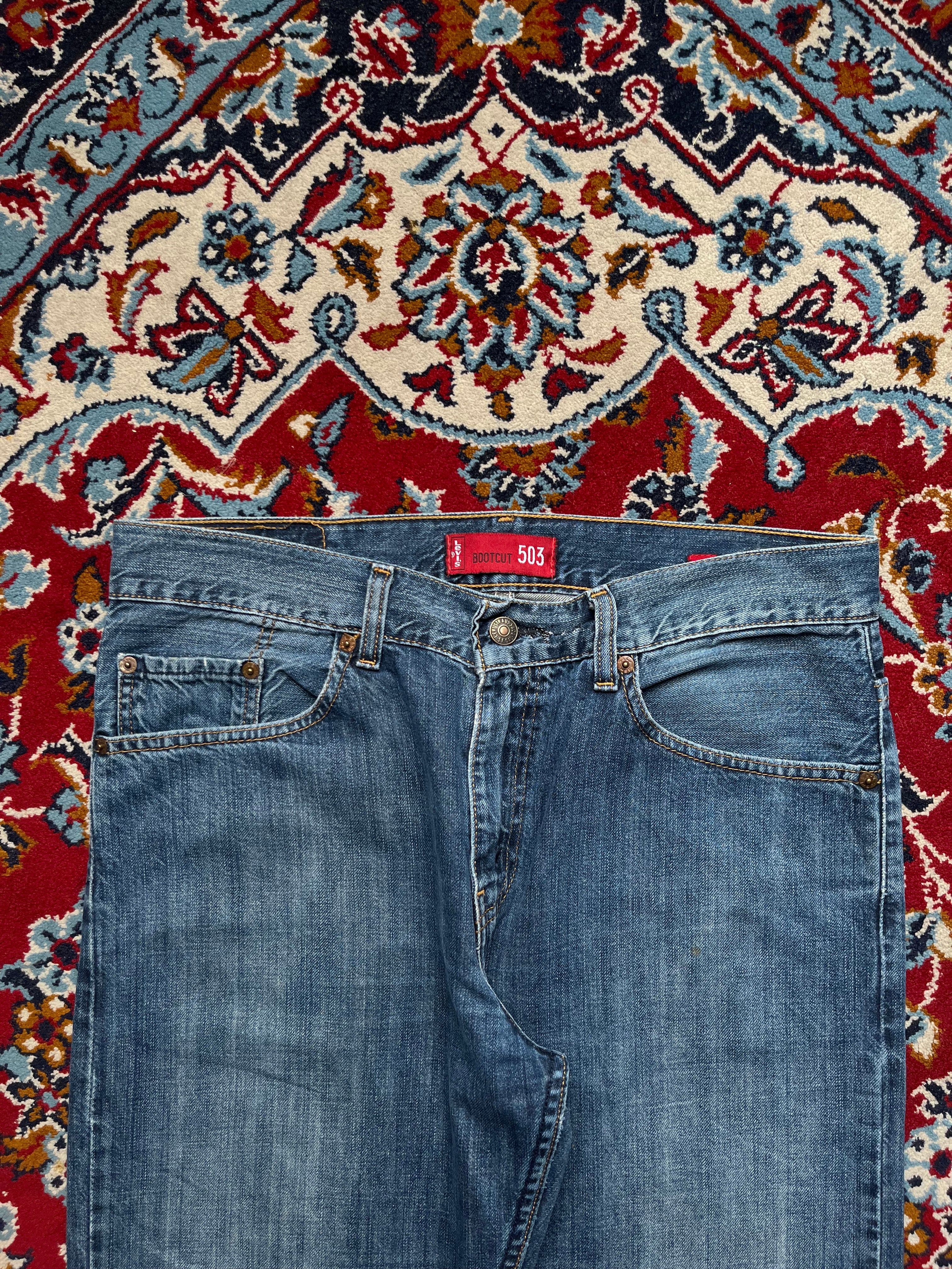 Levi's 503 Vintage Bootcut Medium Washed Jeans - 32