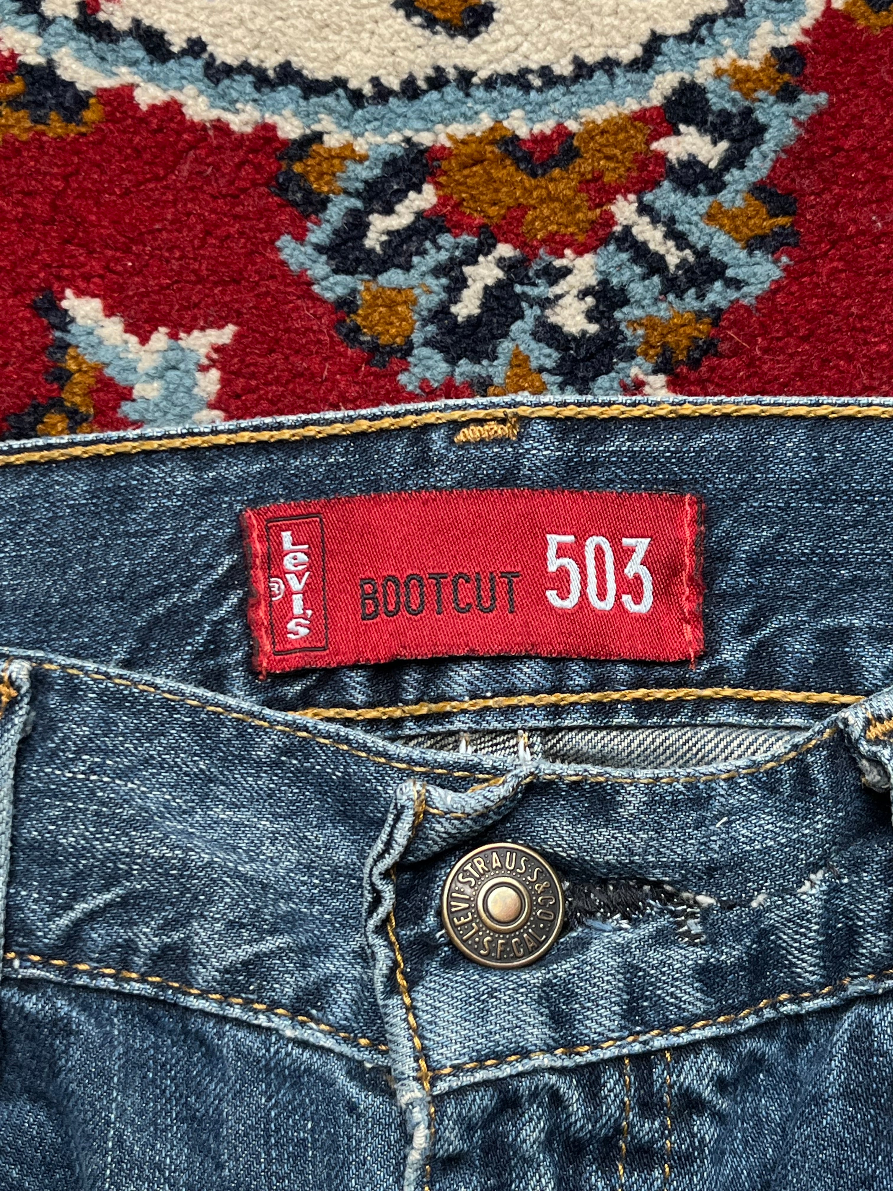 Levi's 503 Vintage Bootcut Medium Washed Jeans - 32