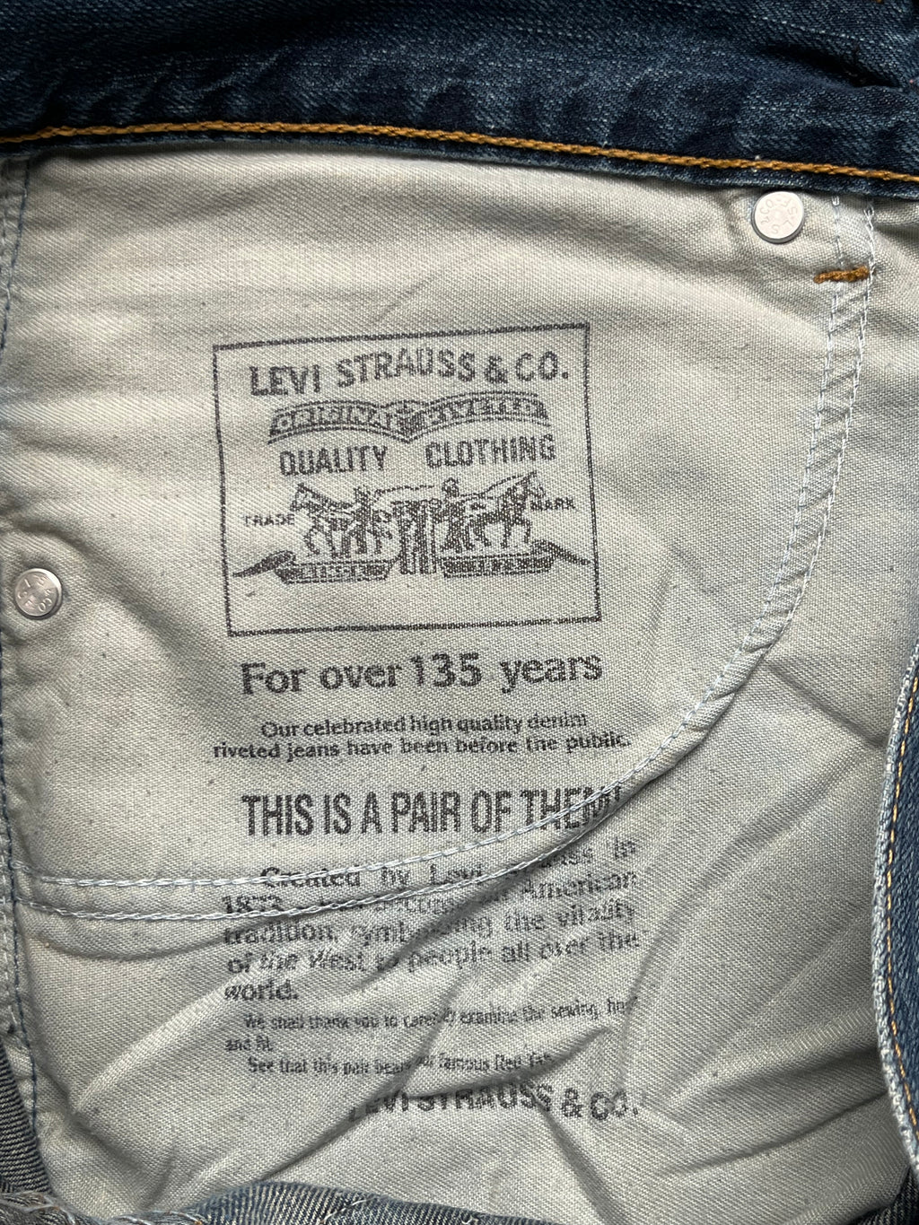 Levi's 503 Vintage Bootcut Medium Washed Jeans - 32
