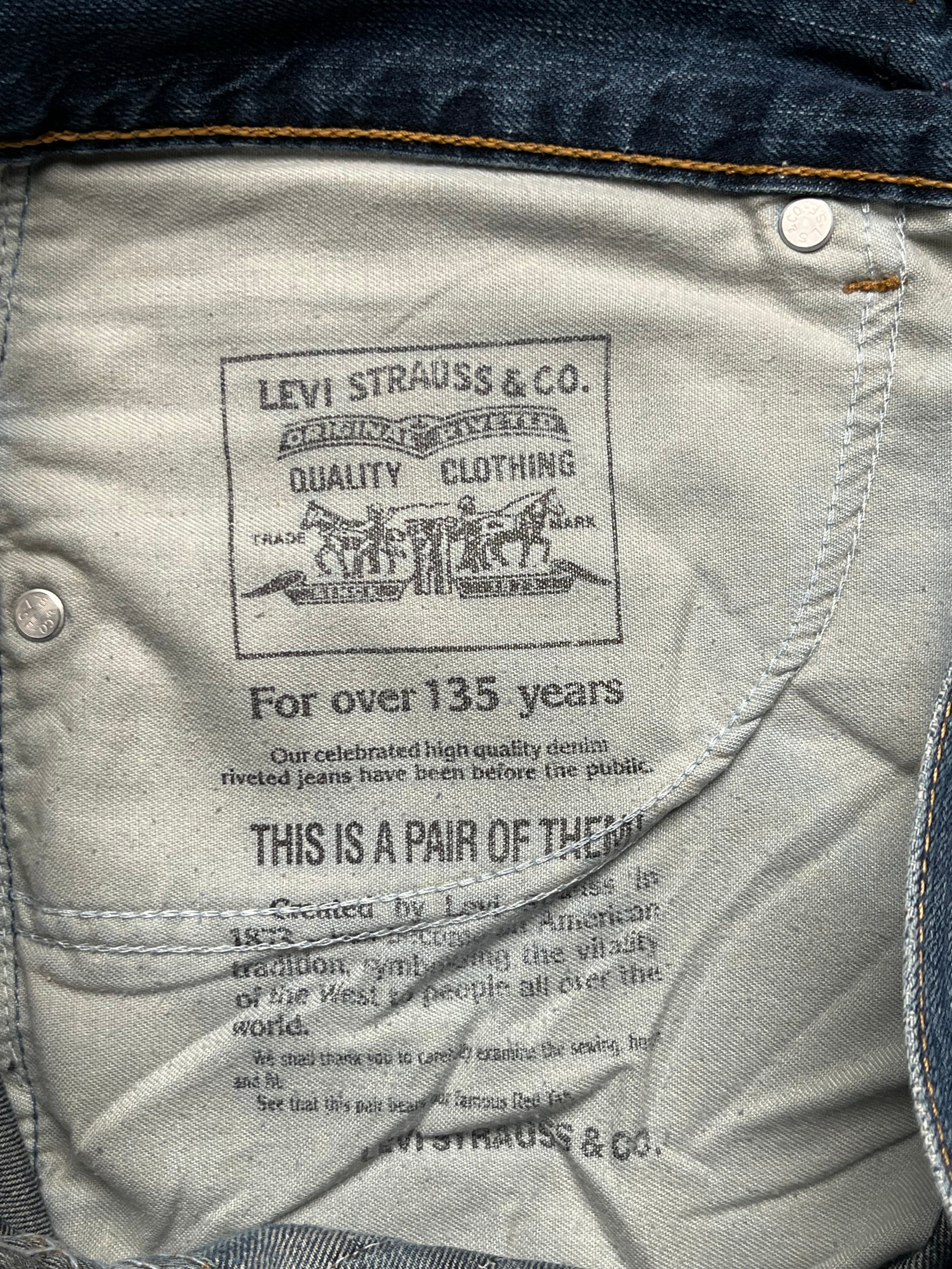 Levi's 503 Vintage Bootcut Medium Washed Jeans - 32