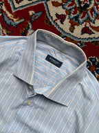 Burberry London Striped Button Down Shirt - L