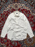 Hugo Boss White Cotton Button Down Shirt - L