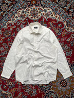 Hugo Boss White Cotton Button Down Shirt - L