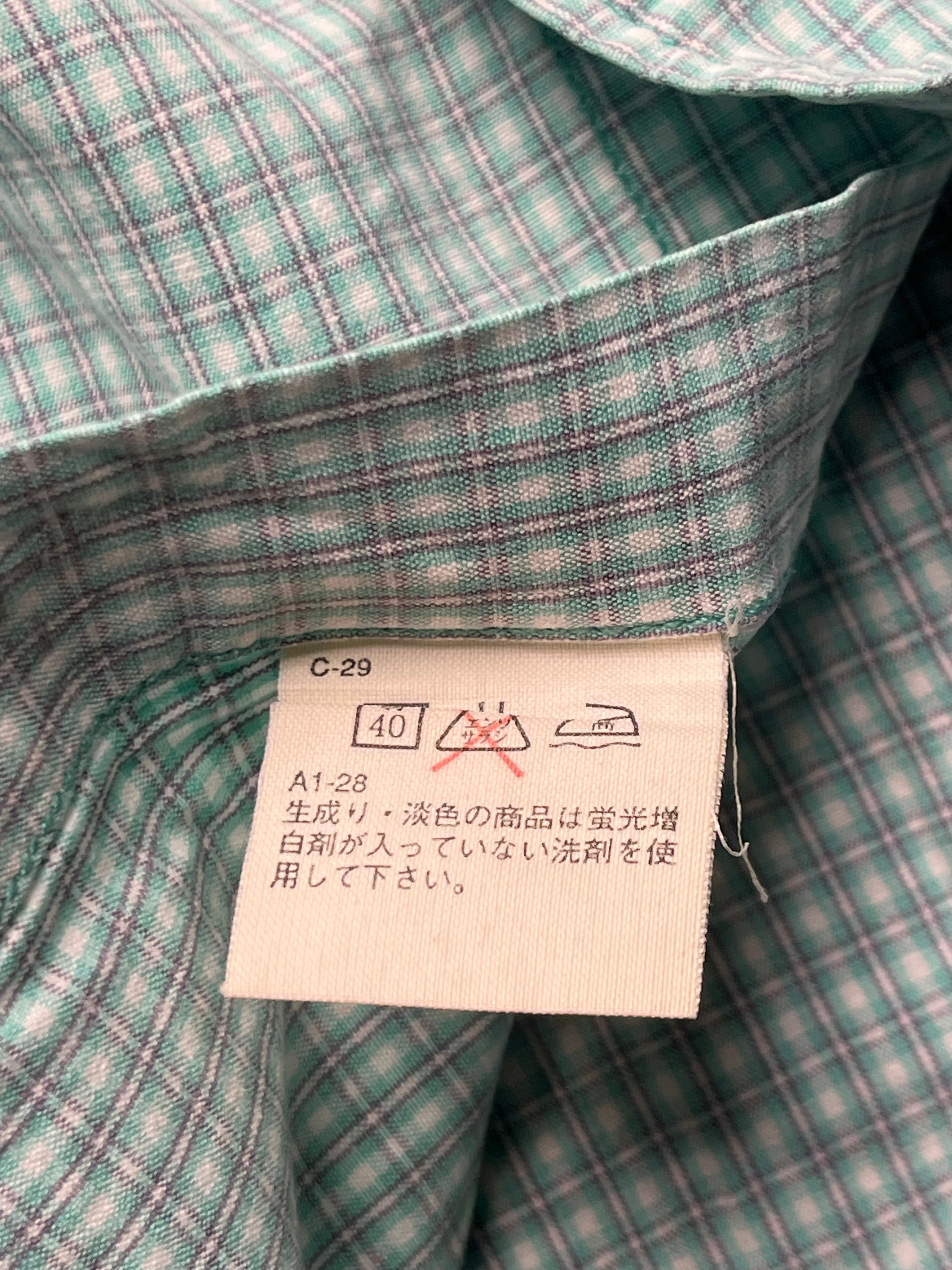 Polo Ralph Lauren Sport Checkered Cotton Button Down Shirt - L
