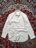 Jacques Britt Grid Pattern Cotton Button Down Shirt - L