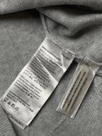 Calvin Klein Cotton Heather Grey Knit Crewneck Sweater - M