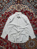 Burberry London Striped Button Down Shirt - M
