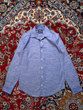 Peter England Premium Cotton Slim Fit Button Down Shirt - S