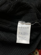 Logan Korea Chunky Cable Knit Crewneck Sweater - M
