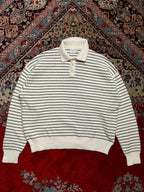 Good Life Works Striped Knit Polo Sweater - XL