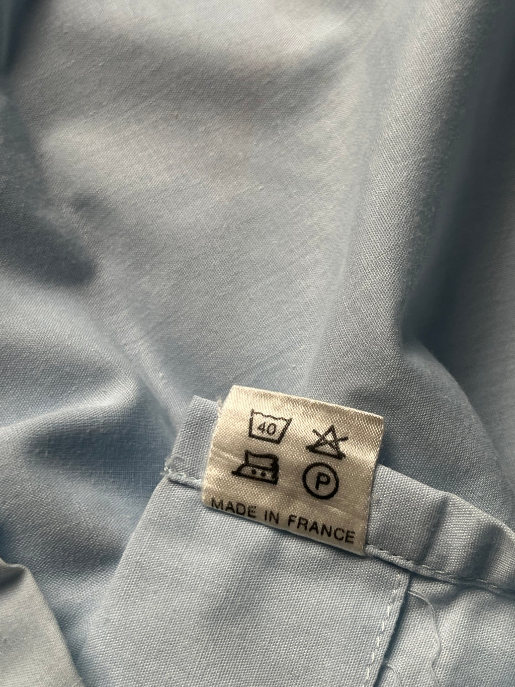 Christian Dior Monsieur Spear Collar Light Blue Button Down Shirt - L