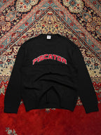 Vintage Piscator Spellout Knit Wool Crewneck Sweater - M