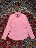 Polo Ralph Lauren Pink Cotton Oxford Women Button Down Shirt - M