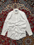 U.S. Polo Assn. White Wrinkle Resistant Button Down Dress Shirt - M
