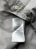 Polo Ralph Lauren Light Grey Slim Fit Micro-Pattern Button Down Shirt - M