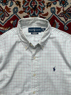 Polo Ralph Lauren Custom Fit Checked Button Down Shirt - M