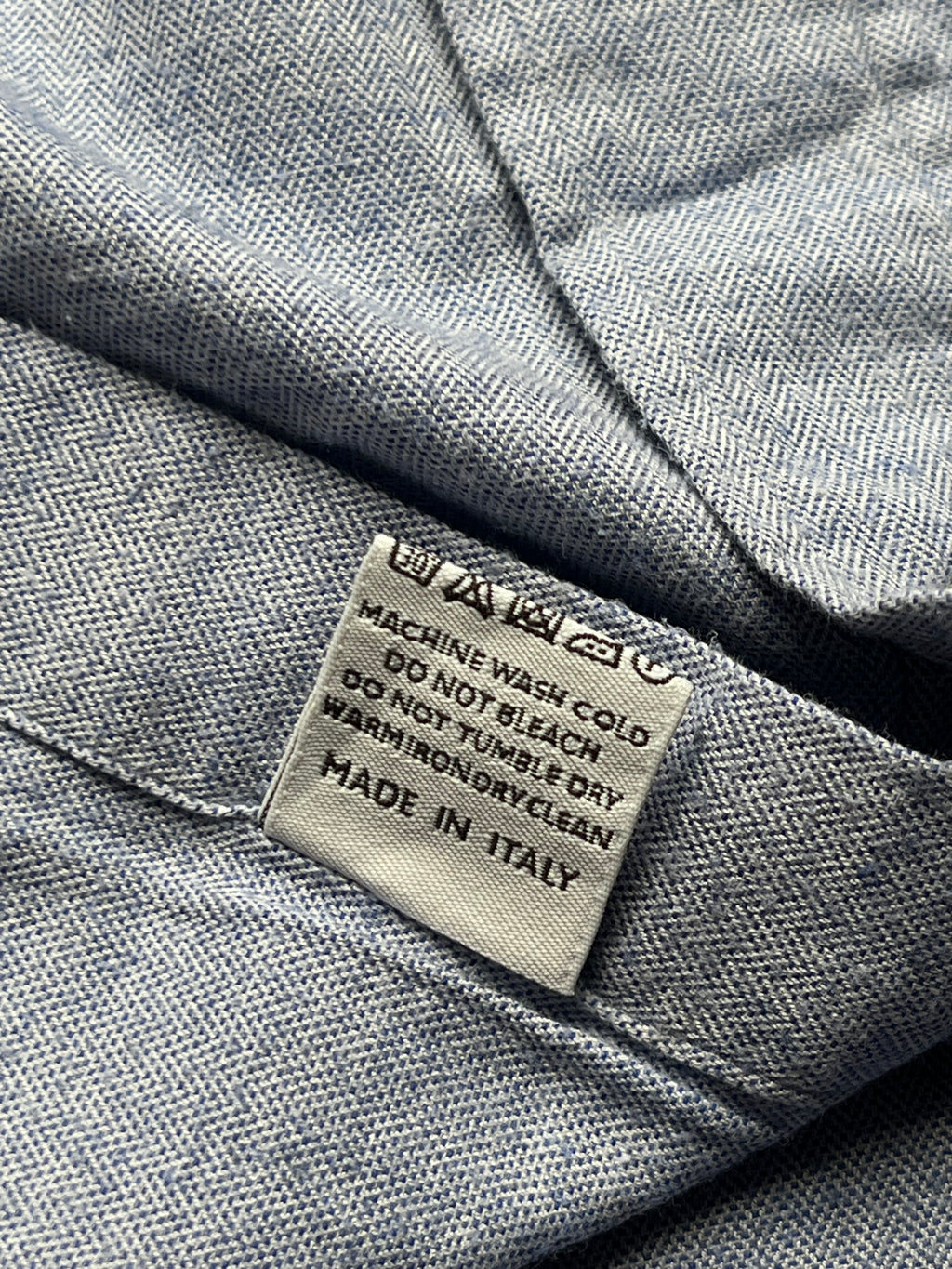 Canali Light Blue Oxford Soft Cotton Button Down Shirt - M